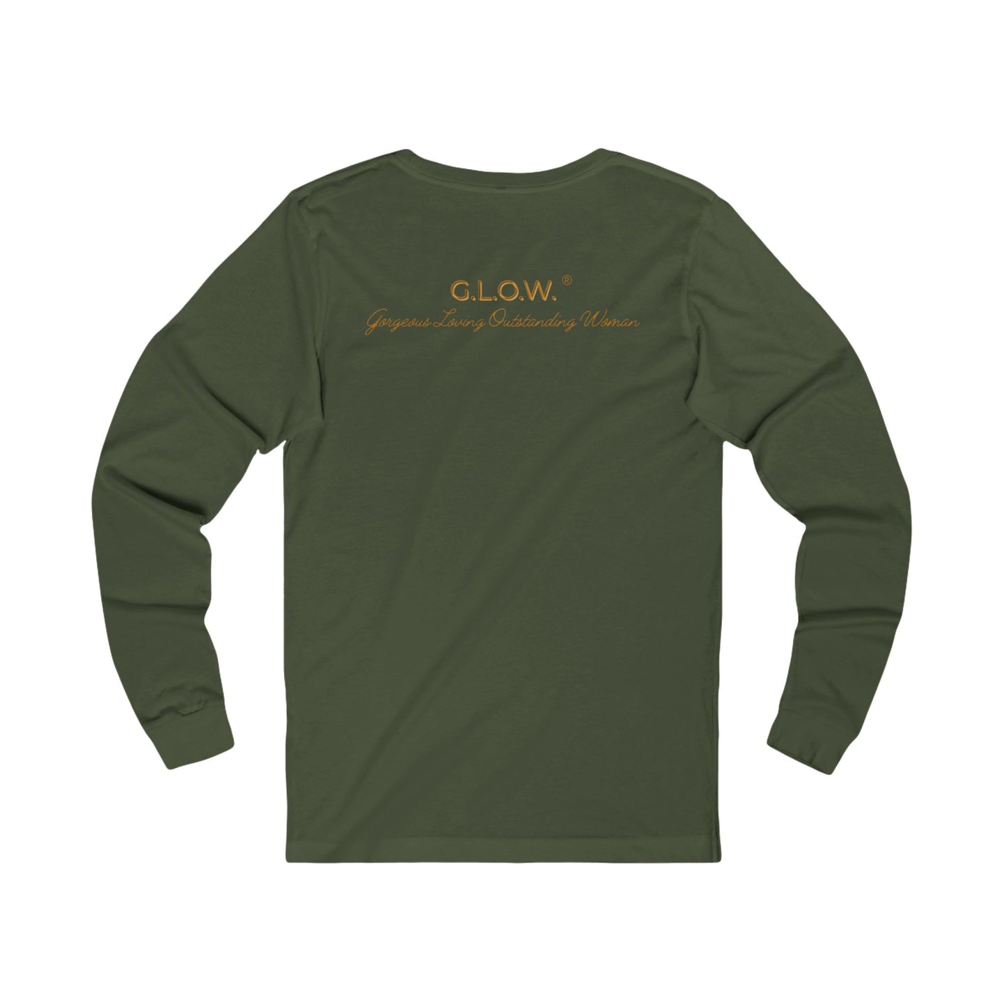 Brown Sugar G.L.O.W. Jersey Long Sleeve Tee