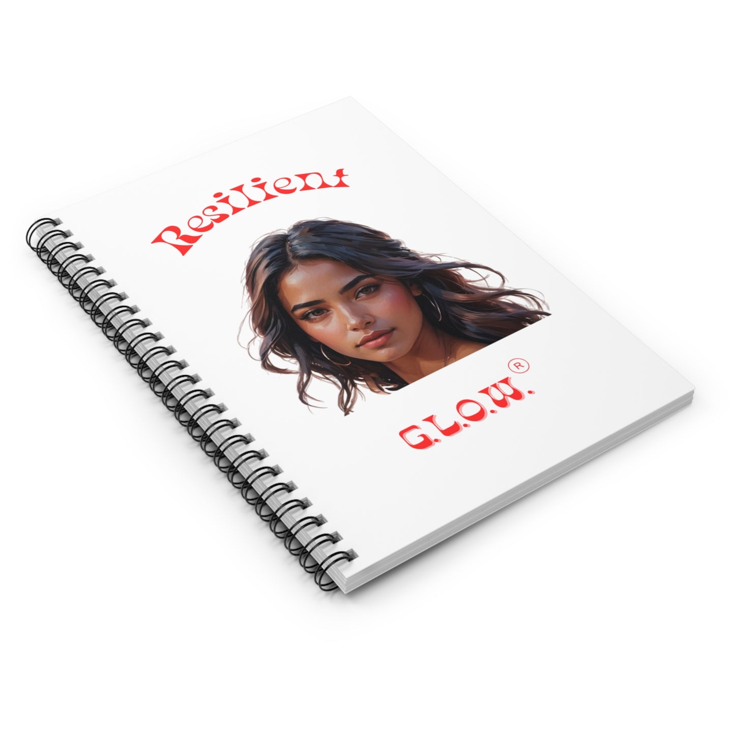 Resilient G.L.O.W. Spiral Notebook - Ruled Line