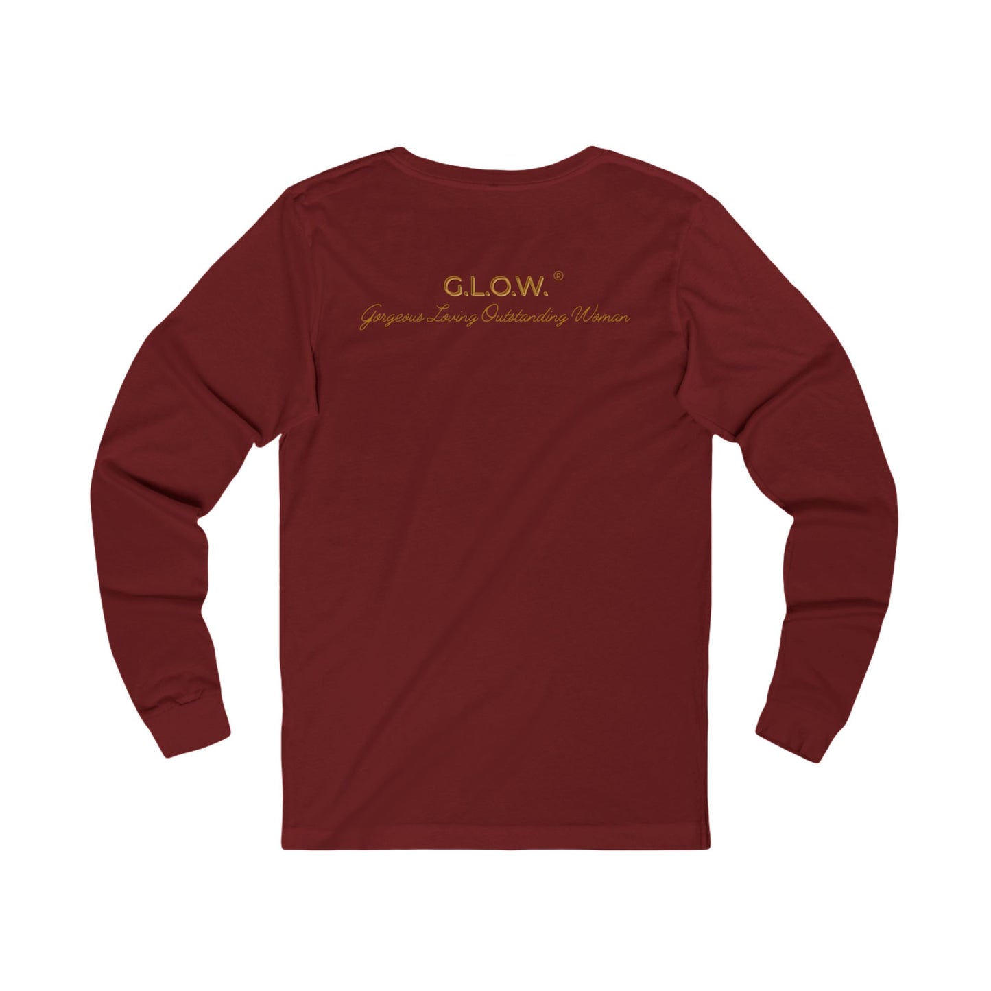Brown Sugar G.L.O.W. Jersey Long Sleeve Tee