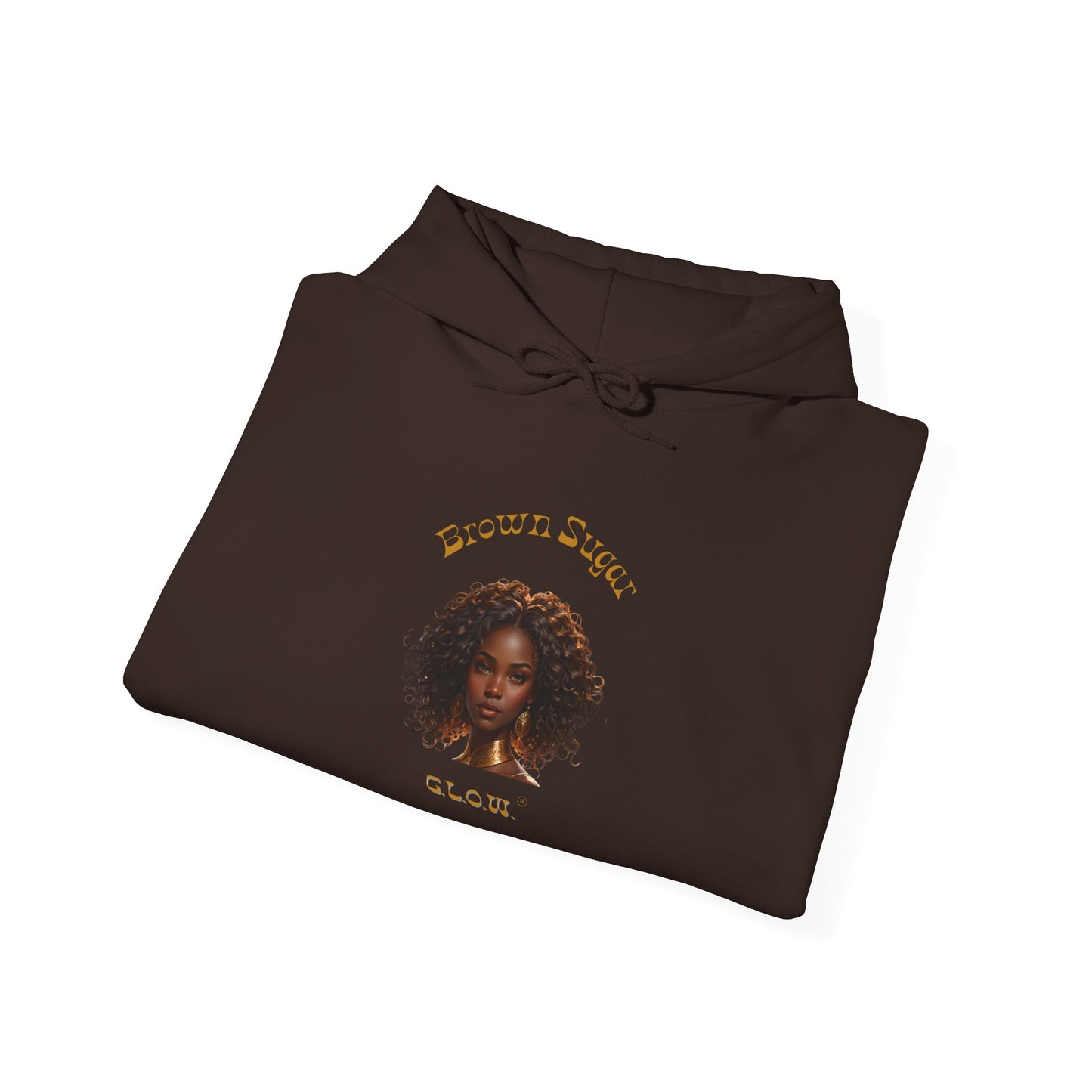 Brown Sugar G.L.O.W. Heavy Blend™ Hooded Sweatshirt