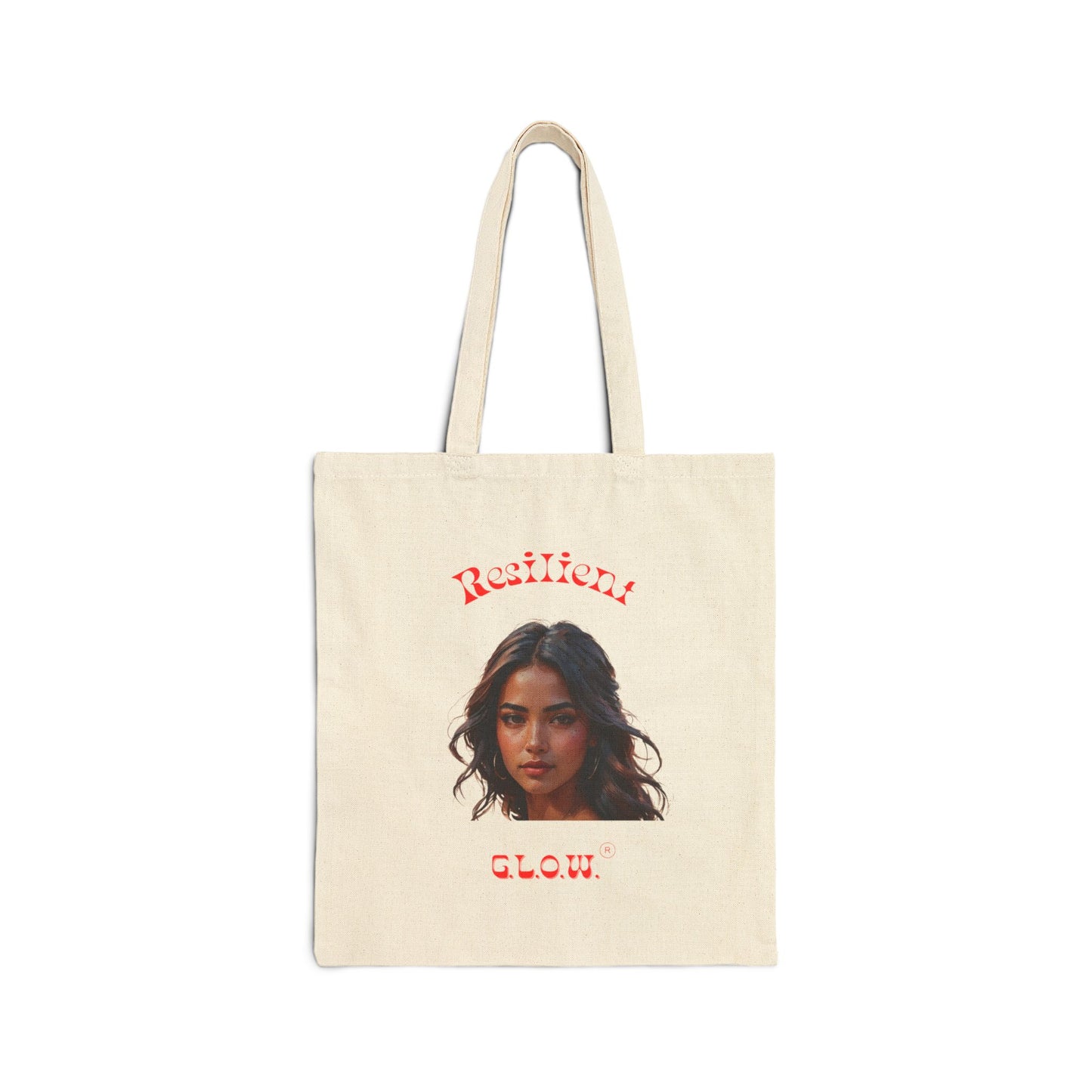 Resilient G.L.O.W. Cotton Canvas Tote Bag