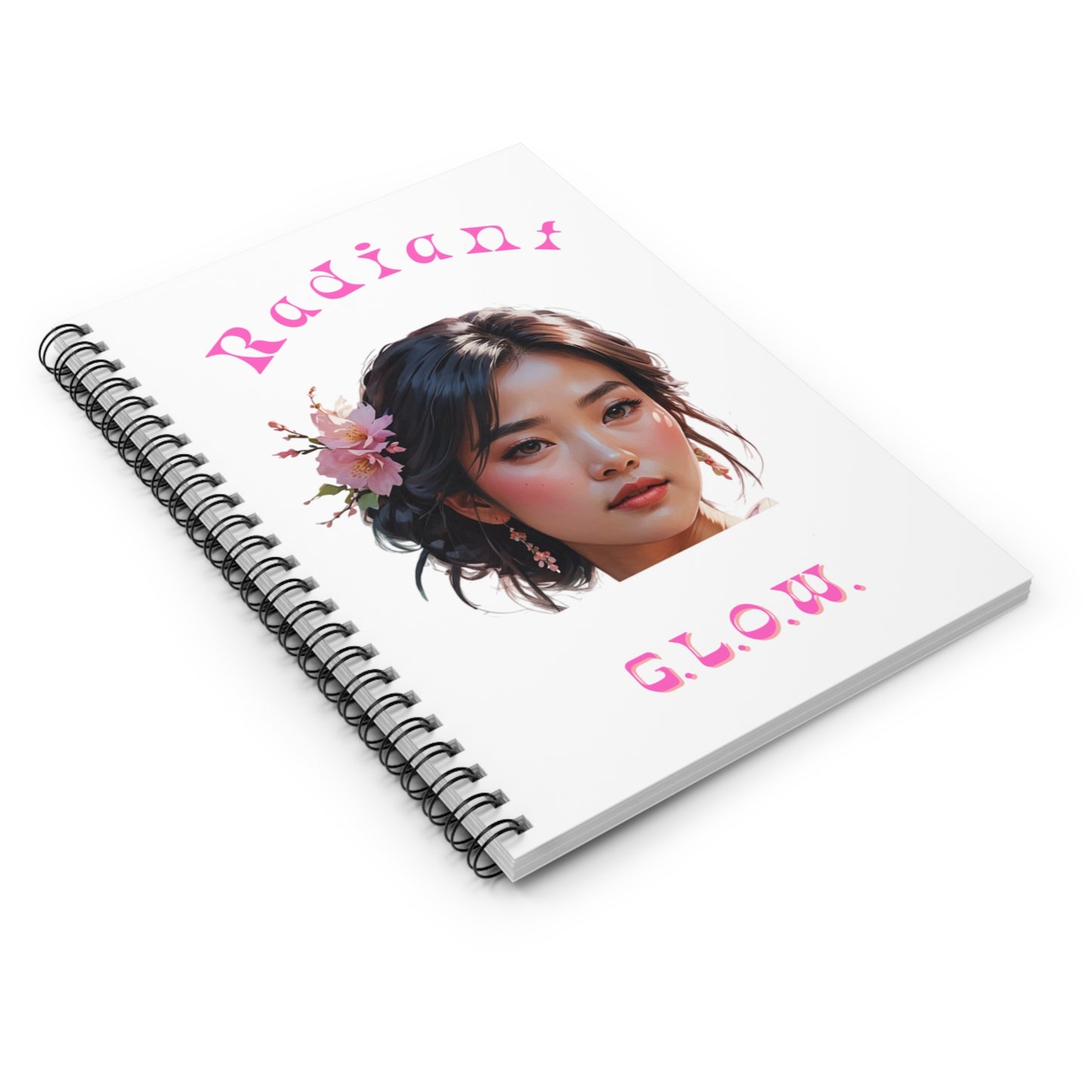 Radiant G.L.O.W. Spiral Notebook - Ruled Line
