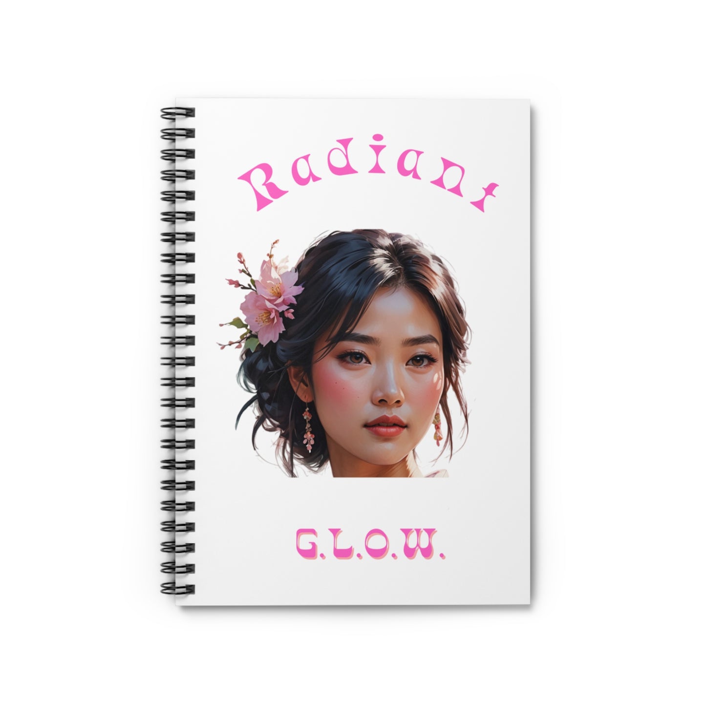 Radiant G.L.O.W. Spiral Notebook - Ruled Line