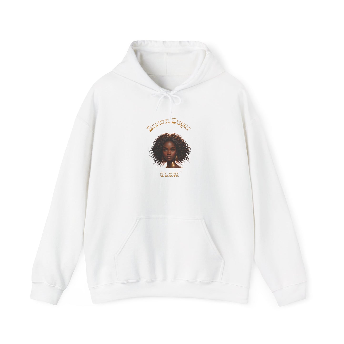 Brown Sugar G.L.O.W. Heavy Blend™ Hooded Sweatshirt