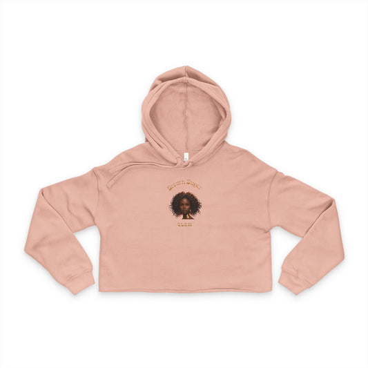 Brown Sugar G.L.O.W. Women's Cropped Hoodie