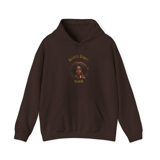 Brown Sugar G.L.O.W. Heavy Blend™ Hooded Sweatshirt