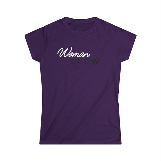 'Woman' G.L.O.W. Softstyle Tee