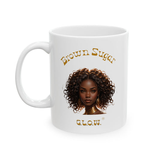 Brown Sugar G.L.O.W. Ceramic Mug