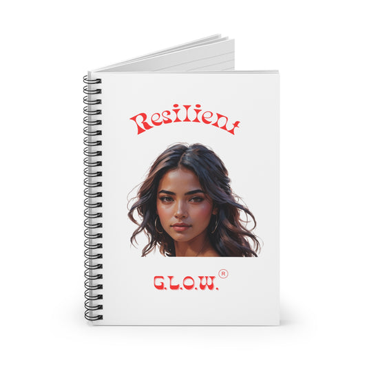 Resilient G.L.O.W. Spiral Notebook - Ruled Line