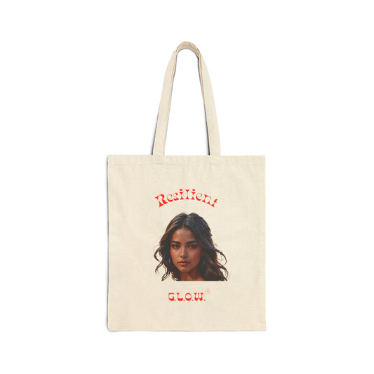 Resilient G.L.O.W. Cotton Canvas Tote Bag
