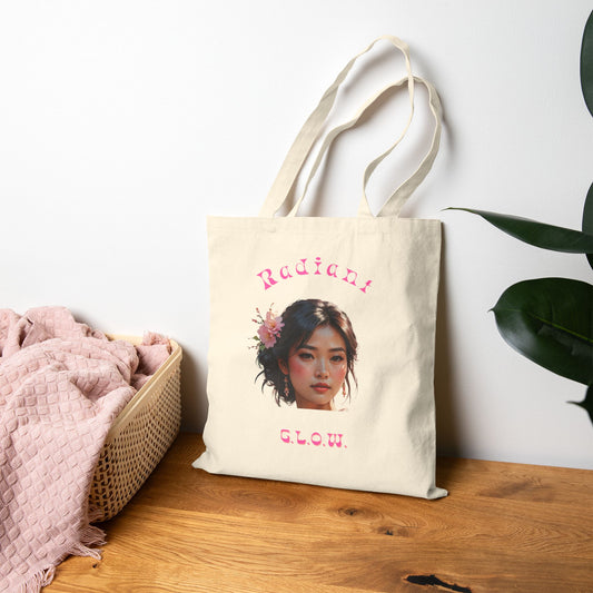 Radiant G.L.O.W. Cotton Canvas Tote Bag