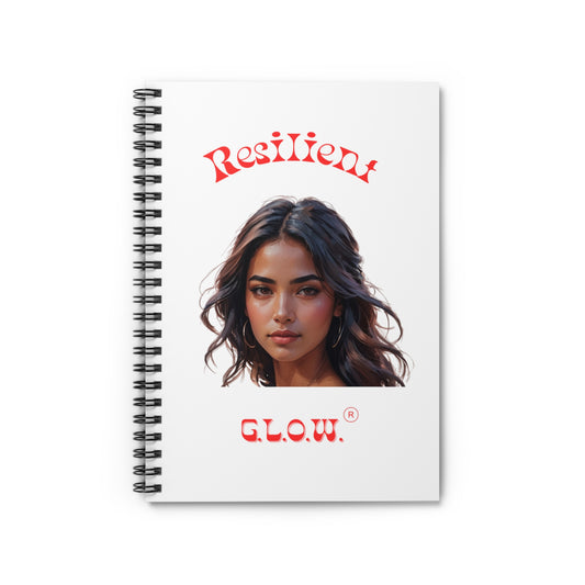 Resilient G.L.O.W. Spiral Notebook - Ruled Line